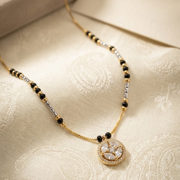 Celestial Crystal Mangalsutra