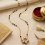Sunflower Crystal Mangalsutra